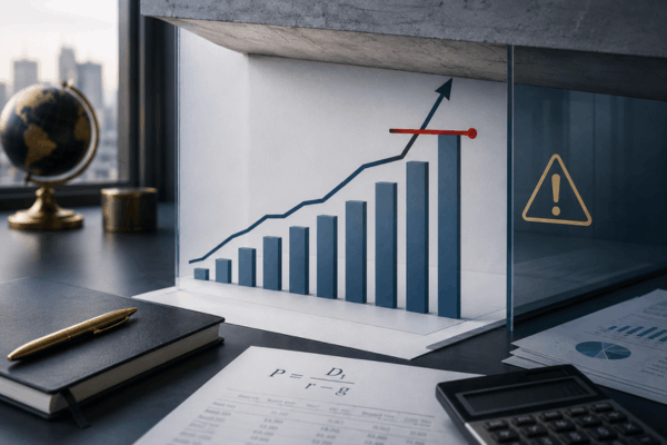 The biggest limitation of the Gordon Growth Model is that it assumes dividends grow at a constant rate forever. - Ultima Markets