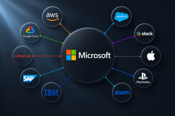 Top Microsoft Competitors Listed. - Ultima Markets