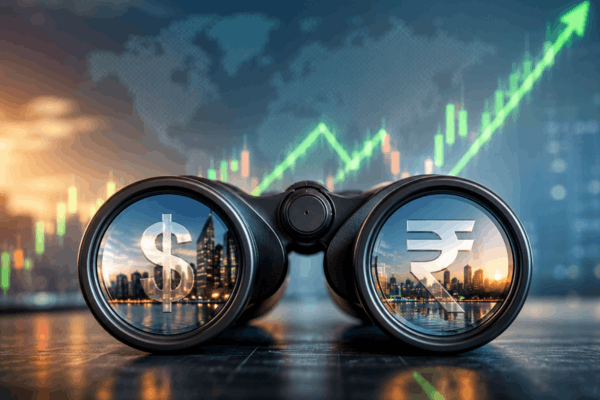 USD/INR forecast scenarios for 2026. - Ultima Markets