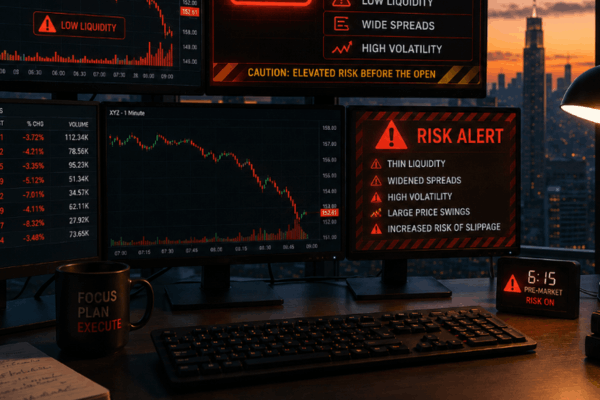 Risks of pre market trading. - Ultima Markets