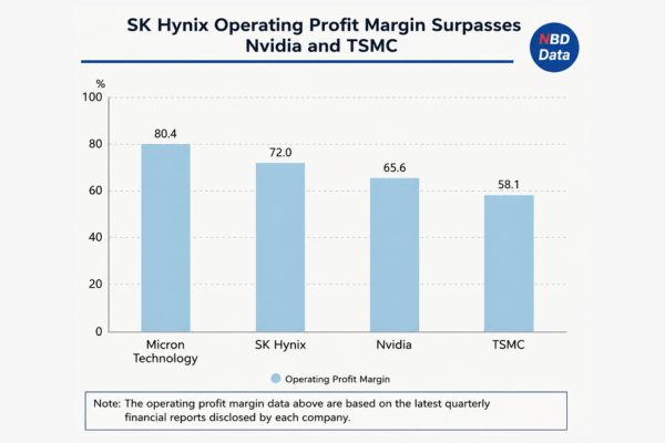 SK Hynix’s operating profit margin surpasses Nvidia and TSMC compared. - Ultima Marketssk