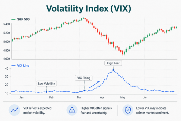 The Volatility Index (VIX) is one of the most recognised measures of market volatility. - Ultima Markets