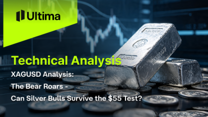 XAGUSD Analysis: The Bear Roars – Can Silver Bulls Survive the $55 Test?