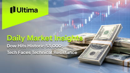 Dow Hits Historic 53,000; Tech Faces Technical Resistance