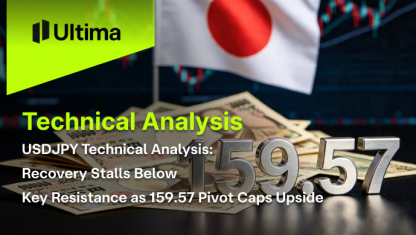 USDJPY Technical Analysis: Recovery Stalls Below Key Resistance as 159.57 Pivot Caps Upside