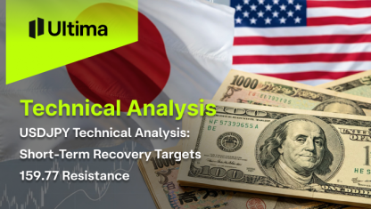 USDJPY Technical Analysis: Short-Term Recovery Targets 159.77 Resistance