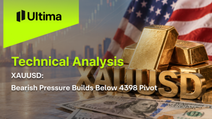 XAUUSD: Bearish Pressure Builds Below 4398 Pivot