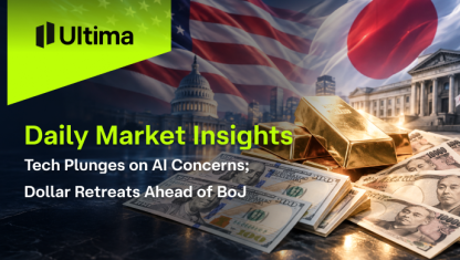 Tech Plunges on AI Concerns; Dollar Retreats Ahead of BoJ