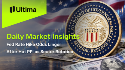 Fed Rate Hike Odds Linger After Hot PPI as Sector Rotation